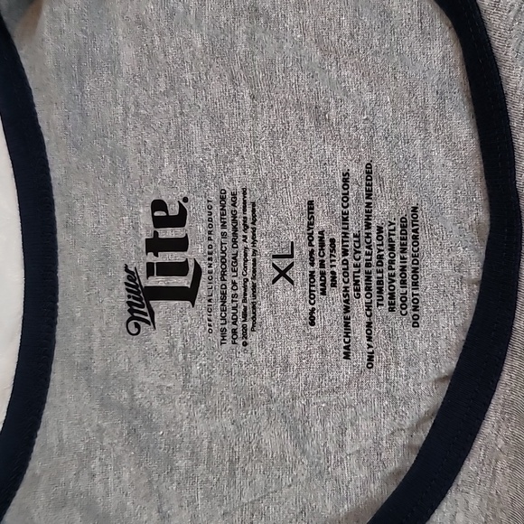 2020 Miller Lite Beer XL tank top - Picture 4 of 4